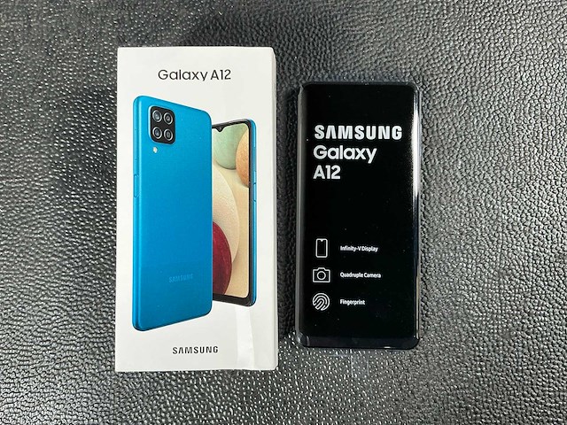 Samsung sm-a127f/ds galaxy a12 mobiele telefoon - afbeelding 1 van  5