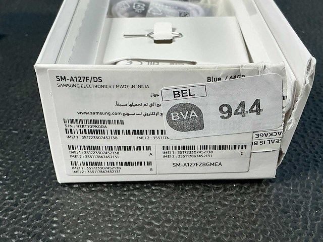 Samsung sm-a127f/ds galaxy a12 mobiele telefoon - afbeelding 5 van  5