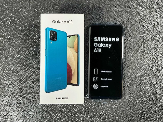 Samsung sm-a127f/ds galaxy a12 mobiele telefoon - afbeelding 1 van  5