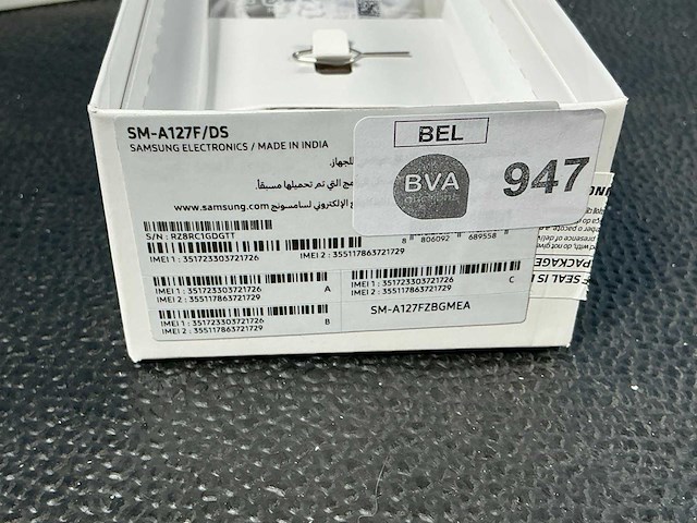 Samsung sm-a127f/ds galaxy a12 mobiele telefoon - afbeelding 5 van  5