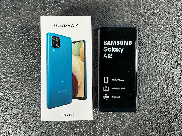 Samsung sm-a127f/ds galaxy a12 mobiele telefoon - afbeelding 1 van  5