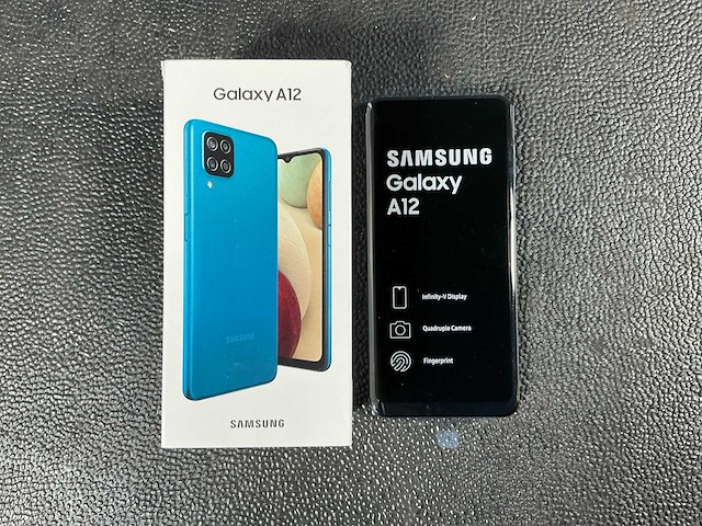Samsung sm-a127f/ds galaxy a12 mobiele telefoon - afbeelding 1 van  5
