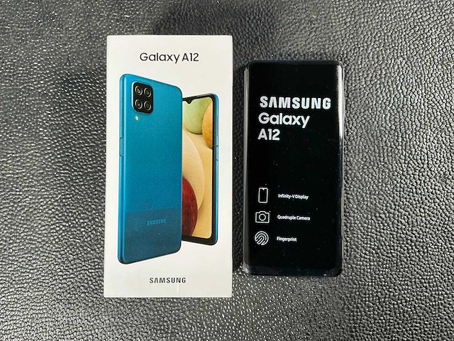 Samsung sm-a127f/ds galaxy a12 mobiele telefoon - afbeelding 1 van  5