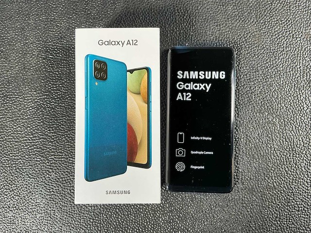 Samsung sm-a127f/ds galaxy a12 mobiele telefoon - afbeelding 1 van  5