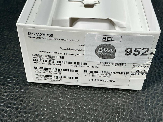 Samsung sm-a127f/ds galaxy a12 mobiele telefoon - afbeelding 5 van  5