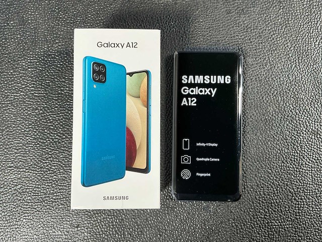 Samsung sm-a127f/ds galaxy a12 mobiele telefoon - afbeelding 1 van  5