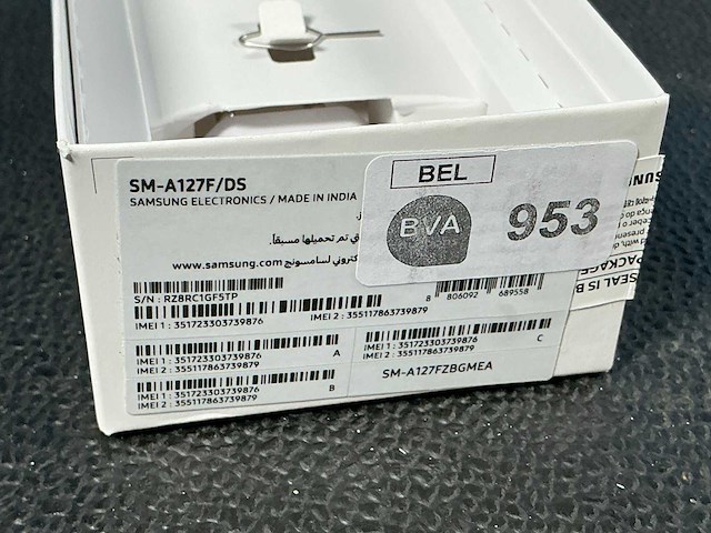 Samsung sm-a127f/ds galaxy a12 mobiele telefoon - afbeelding 5 van  5