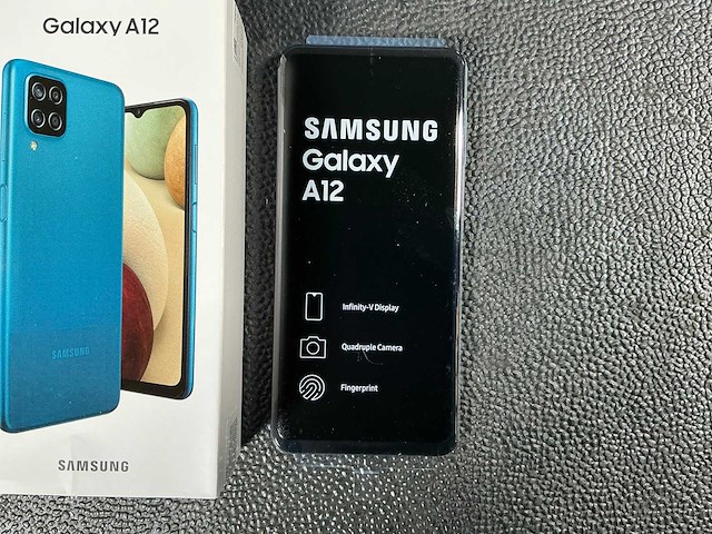 Samsung sm-a127f/ds galaxy a12 mobiele telefoon - afbeelding 1 van  4