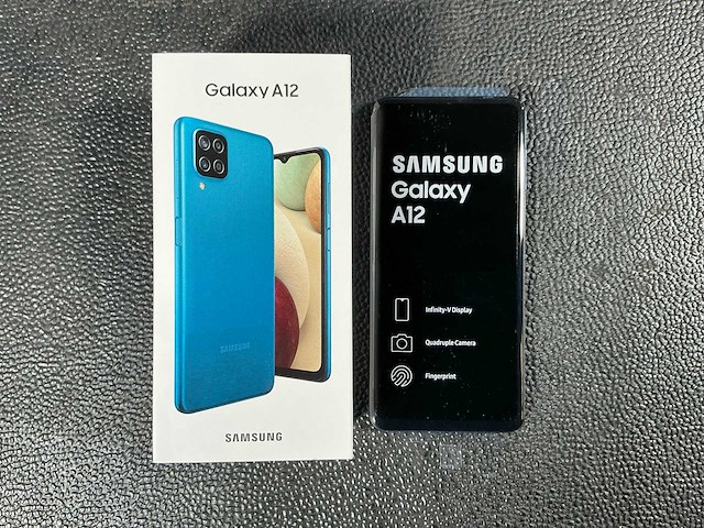 Samsung sm-a127f/ds galaxy a12 mobiele telefoon - afbeelding 1 van  5