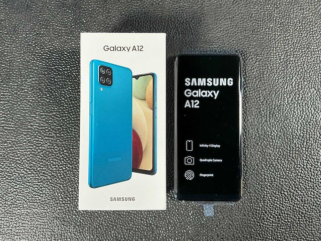 Samsung sm-a127f/ds galaxy a12 mobiele telefoon - afbeelding 1 van  5