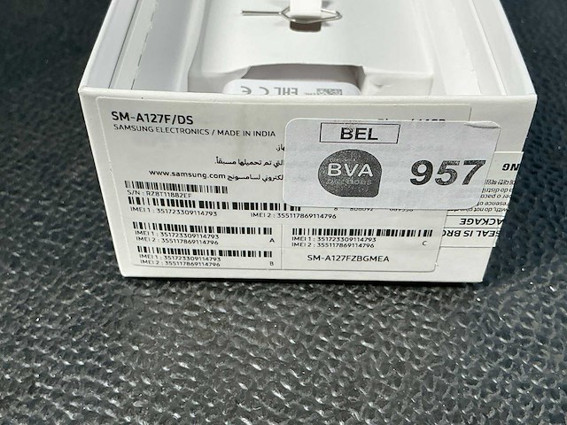 Samsung sm-a127f/ds galaxy a12 mobiele telefoon - afbeelding 5 van  5