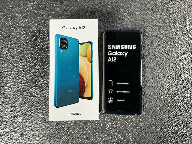 Samsung sm-a127f/ds galaxy a12 mobiele telefoon - afbeelding 1 van  5