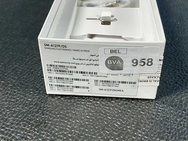 Samsung sm-a127f/ds galaxy a12 mobiele telefoon - afbeelding 5 van  5