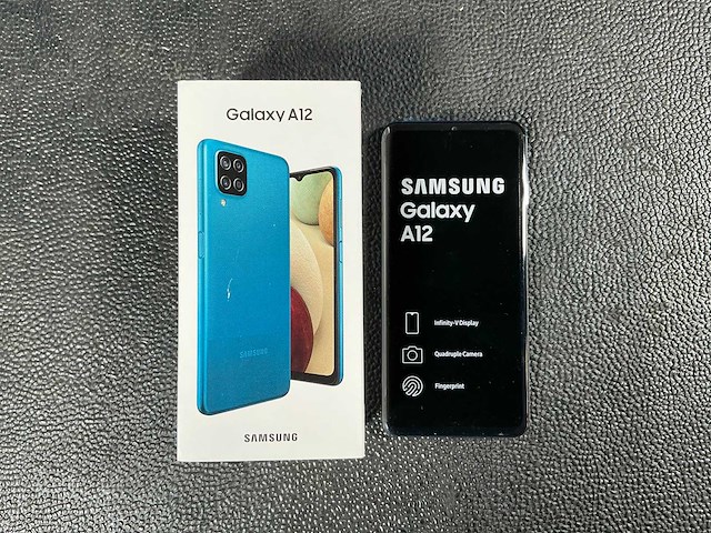 Samsung sm-a127f/ds galaxy a12 mobiele telefoon - afbeelding 1 van  5