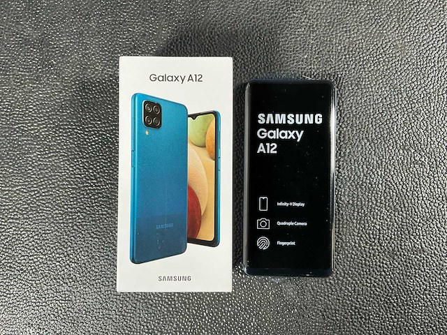 Samsung sm-a127f/ds galaxy a12 mobiele telefoon - afbeelding 1 van  5