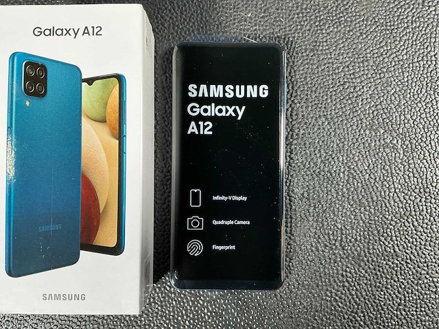 Samsung sm-a127f/ds galaxy a12 mobiele telefoon - afbeelding 2 van  5