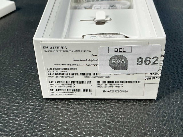 Samsung sm-a127f/ds galaxy a12 mobiele telefoon - afbeelding 5 van  5