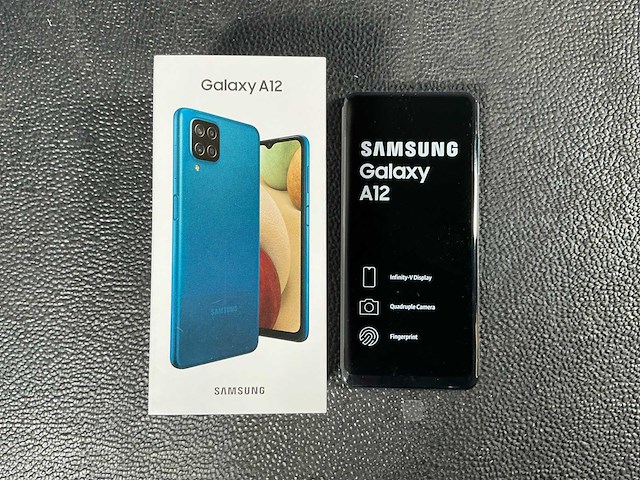Samsung sm-a127f/ds galaxy a12 mobiele telefoon - afbeelding 1 van  5