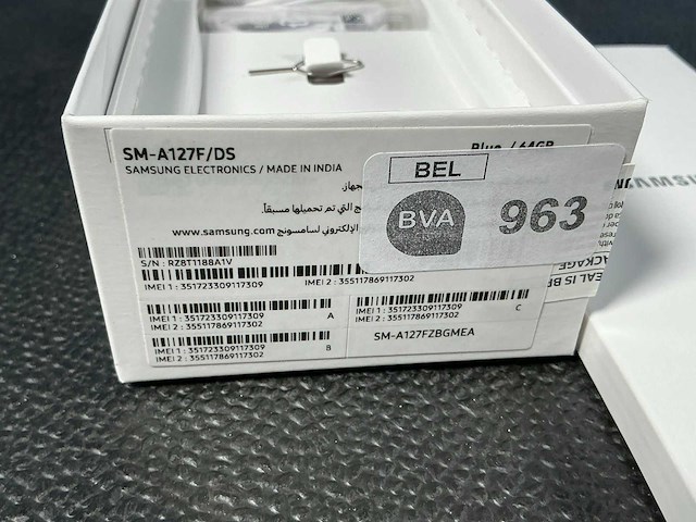 Samsung sm-a127f/ds galaxy a12 mobiele telefoon - afbeelding 5 van  5