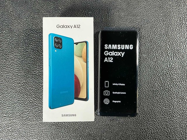 Samsung sm-a127f/ds galaxy a12 mobiele telefoon - afbeelding 1 van  5