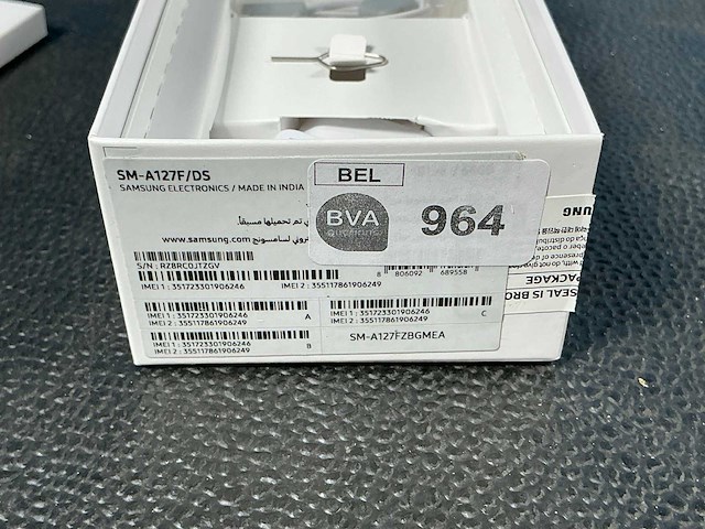 Samsung sm-a127f/ds galaxy a12 mobiele telefoon - afbeelding 5 van  5