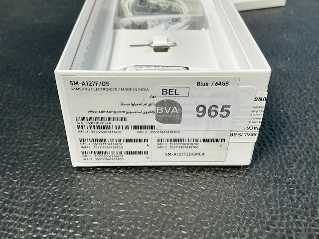 Samsung sm-a127f/ds galaxy a12 mobiele telefoon - afbeelding 5 van  5