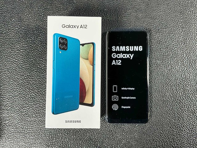 Samsung sm-a127f/ds galaxy a12 mobiele telefoon - afbeelding 1 van  5
