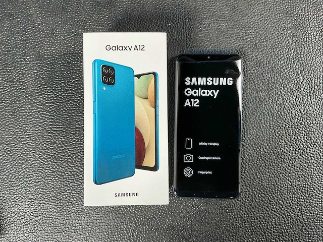 Samsung sm-a127f/ds galaxy a12 mobiele telefoon - afbeelding 1 van  5
