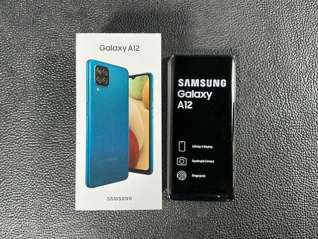 Samsung sm-a127f/ds galaxy a12 mobiele telefoon - afbeelding 1 van  5