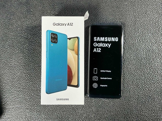 Samsung sm-a127f/ds galaxy a12 mobiele telefoon - afbeelding 1 van  5
