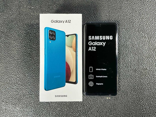 Samsung sm-a127f/ds galaxy a12 mobiele telefoon - afbeelding 1 van  5
