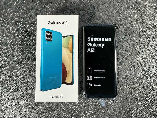 Samsung sm-a127f/ds galaxy a12 mobiele telefoon - afbeelding 1 van  5
