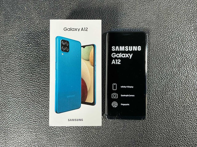 Samsung sm-a127f/ds galaxy a12 mobiele telefoon - afbeelding 1 van  5
