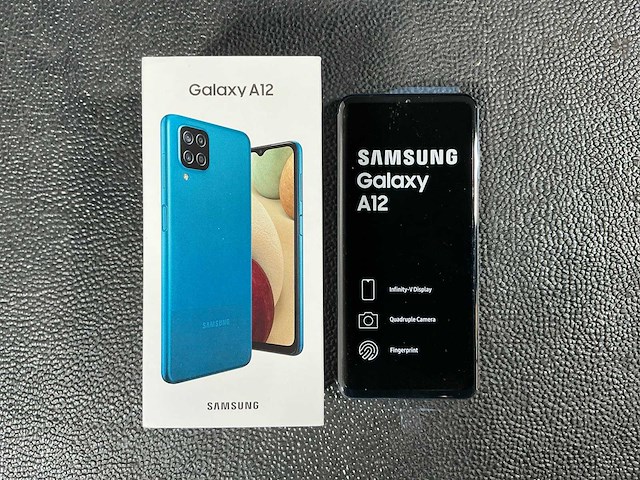 Samsung sm-a127f/ds galaxy a12 mobiele telefoon - afbeelding 1 van  5