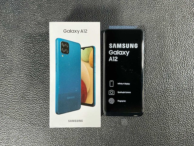 Samsung sm-a127f/ds galaxy a12 mobiele telefoon - afbeelding 1 van  5