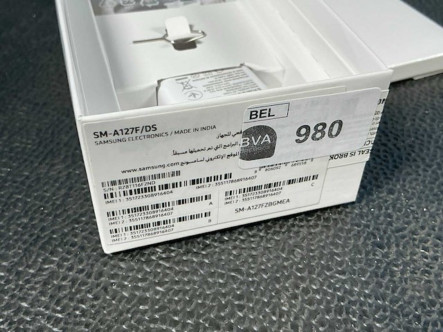 Samsung sm-a127f/ds galaxy a12 mobiele telefoon - afbeelding 5 van  5