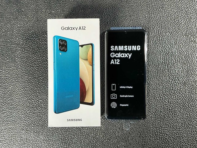 Samsung sm-a127f/ds galaxy a12 mobiele telefoon - afbeelding 1 van  5