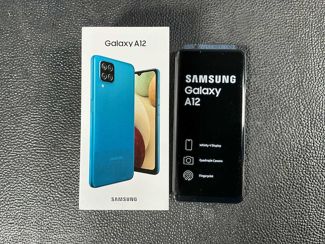 Samsung sm-a127f/ds galaxy a12 mobiele telefoon - afbeelding 1 van  5