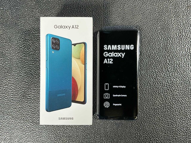 Samsung sm-a127f/ds galaxy a12 mobiele telefoon - afbeelding 1 van  5