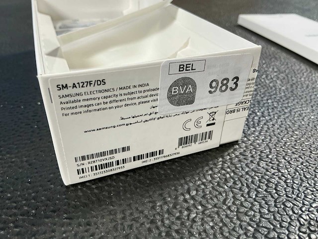 Samsung sm-a127f/ds galaxy a12 mobiele telefoon - afbeelding 5 van  5