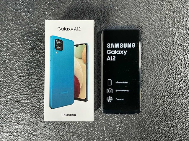 Samsung sm-a127f/ds galaxy a12 mobiele telefoon - afbeelding 1 van  5