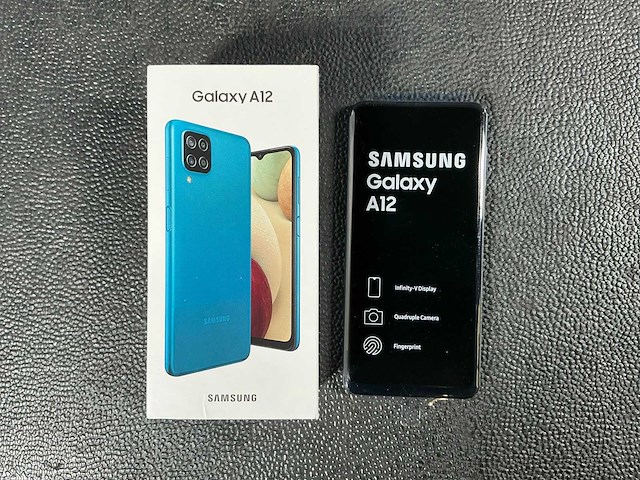 Samsung sm-a127f/ds galaxy a12 mobiele telefoon - afbeelding 1 van  5
