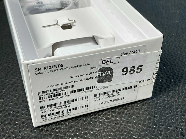 Samsung sm-a127f/ds galaxy a12 mobiele telefoon - afbeelding 5 van  5