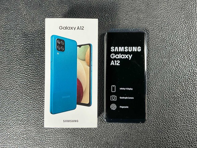 Samsung sm-a127f/ds galaxy a12 mobiele telefoon - afbeelding 1 van  5