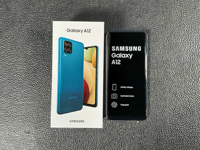 Samsung sm-a127f/ds galaxy a12 mobiele telefoon - afbeelding 1 van  5
