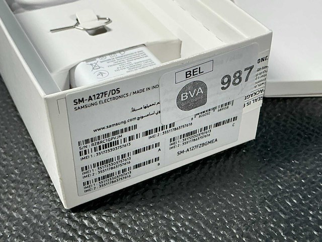 Samsung sm-a127f/ds galaxy a12 mobiele telefoon - afbeelding 5 van  5