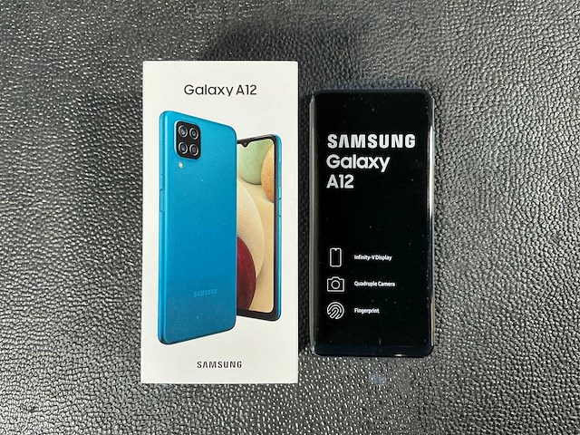 Samsung sm-a127f/ds galaxy a12 mobiele telefoon - afbeelding 1 van  4