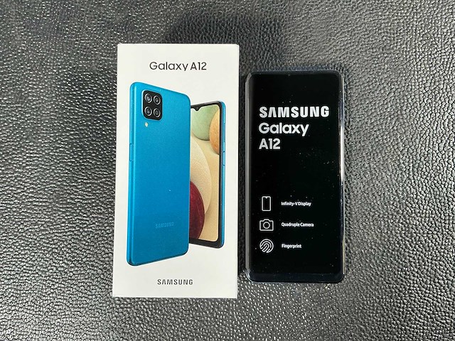 Samsung sm-a127f/ds galaxy a12 mobiele telefoon - afbeelding 1 van  5