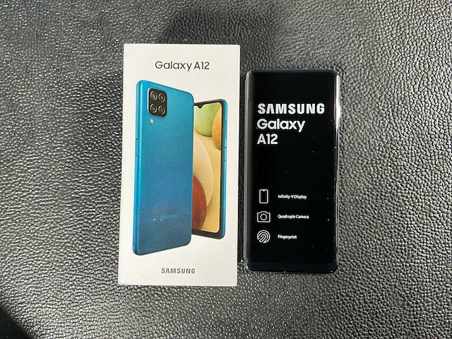 Samsung sm-a127f/ds galaxy a12 mobiele telefoon - afbeelding 1 van  5