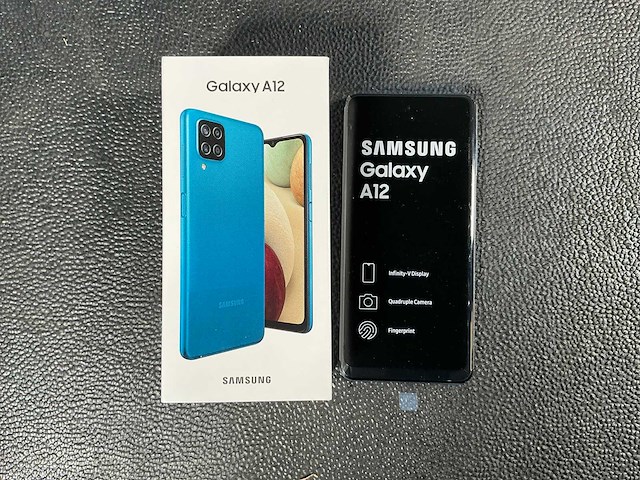 Samsung sm-a127f/ds galaxy a12 mobiele telefoon - afbeelding 1 van  5
